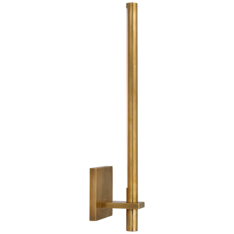 Visual Comfort Signature KW 2735AB LED Wall Sconce, Antique-Burnished Brass