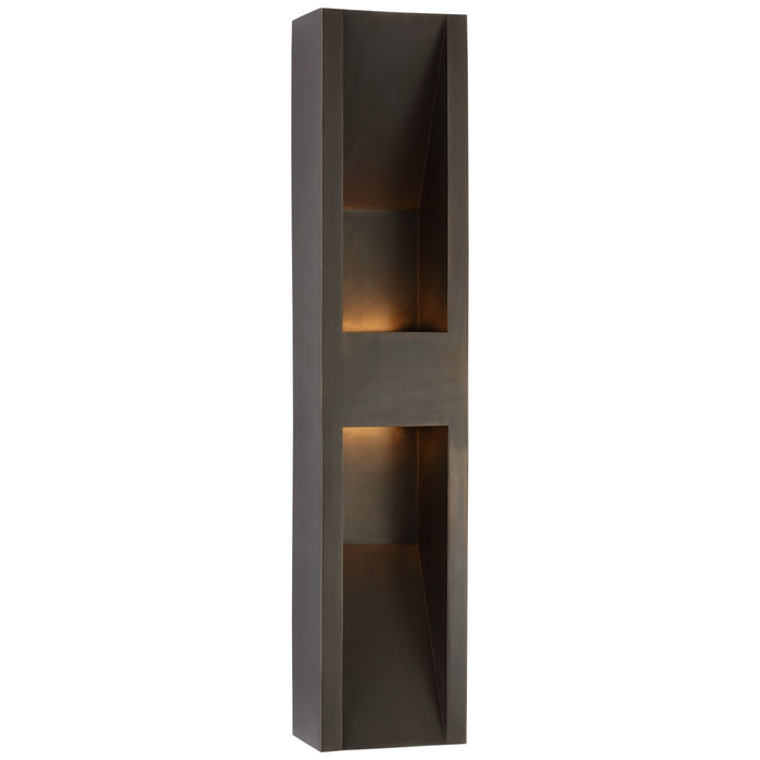 Visual Comfort Signature KW 2764BZ LED Outdoor Wall Sconce, Bronze