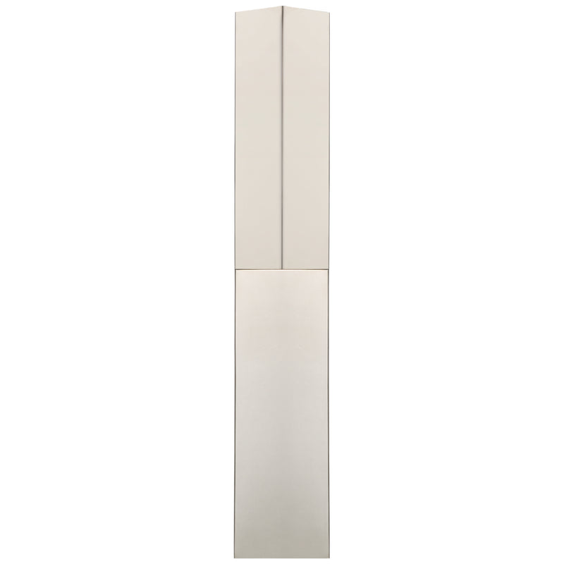 Visual Comfort Signature KW 2783PN LED Outdoor Wall Sconce, Polished Nickel