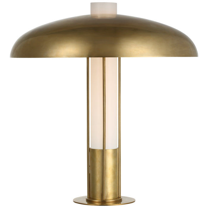 Visual Comfort Signature KW 3420AB-AB LED Table Lamp, Antique-Burnished Brass