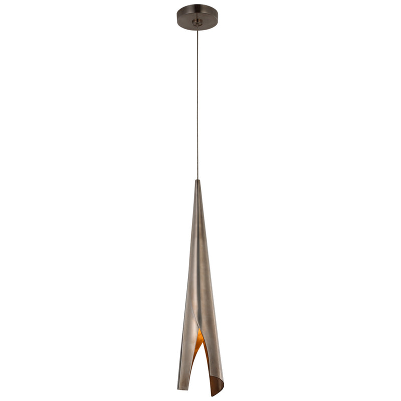 Visual Comfort Signature KW 5631PWT LED Pendant, Pewter