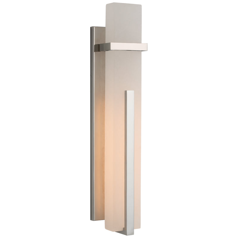Visual Comfort Signature S 2910PN-ALB LED Wall Sconce, Polished Nickel