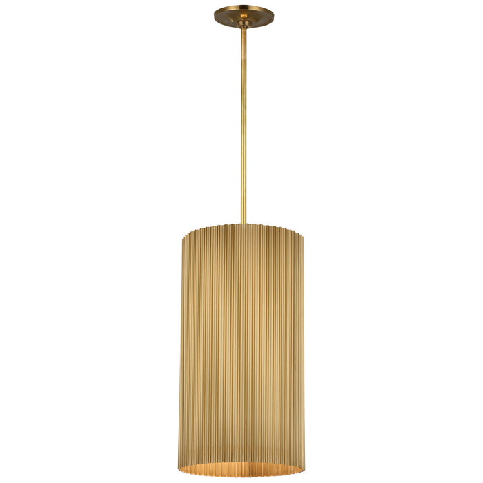 Visual Comfort Signature S 5116SB LED Pendant, Soft Brass