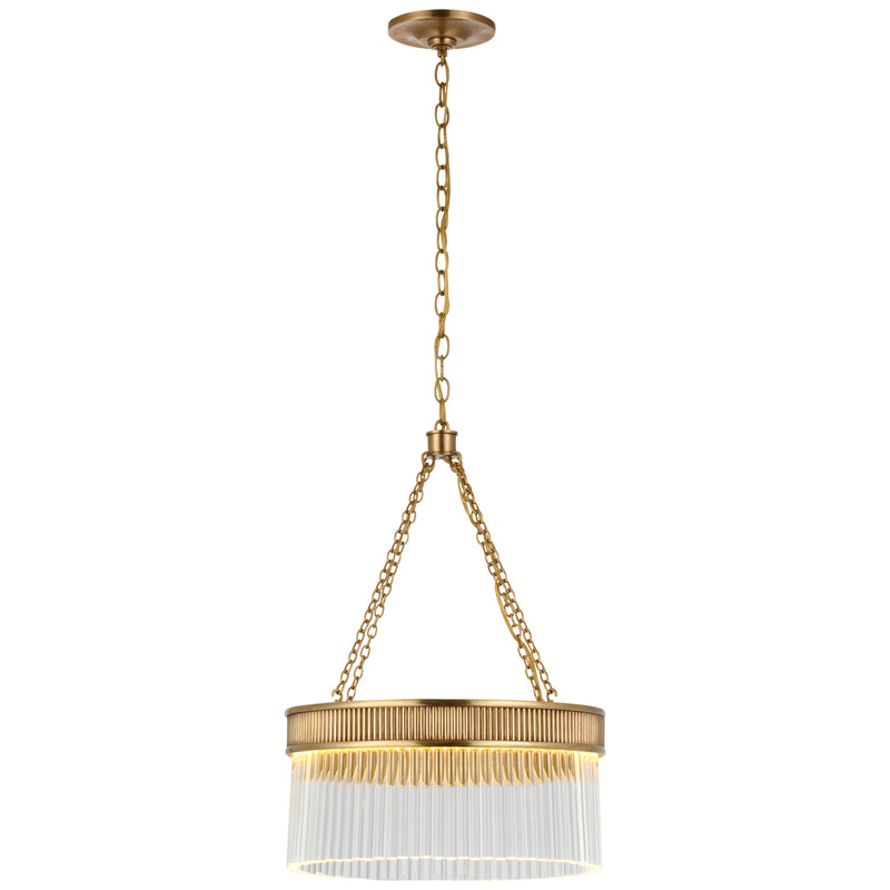 Visual Comfort Signature S 5171SB-CG LED Chandelier, Soft Brass