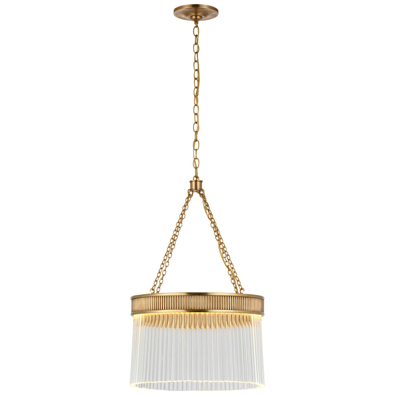 Visual Comfort Signature S 5171SB-CG LED Chandelier, Soft Brass