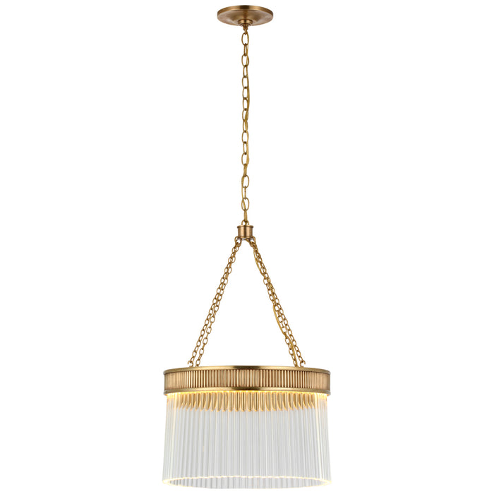 Visual Comfort Signature S 5171SB-CG LED Chandelier, Soft Brass