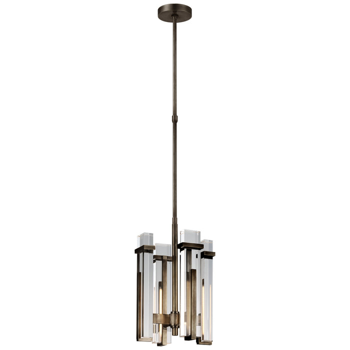Visual Comfort Signature S 5910BZ-CG LED Chandelier, Bronze