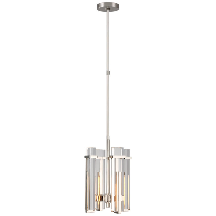 Visual Comfort Signature S 5910PN-CG LED Chandelier, Polished Nickel