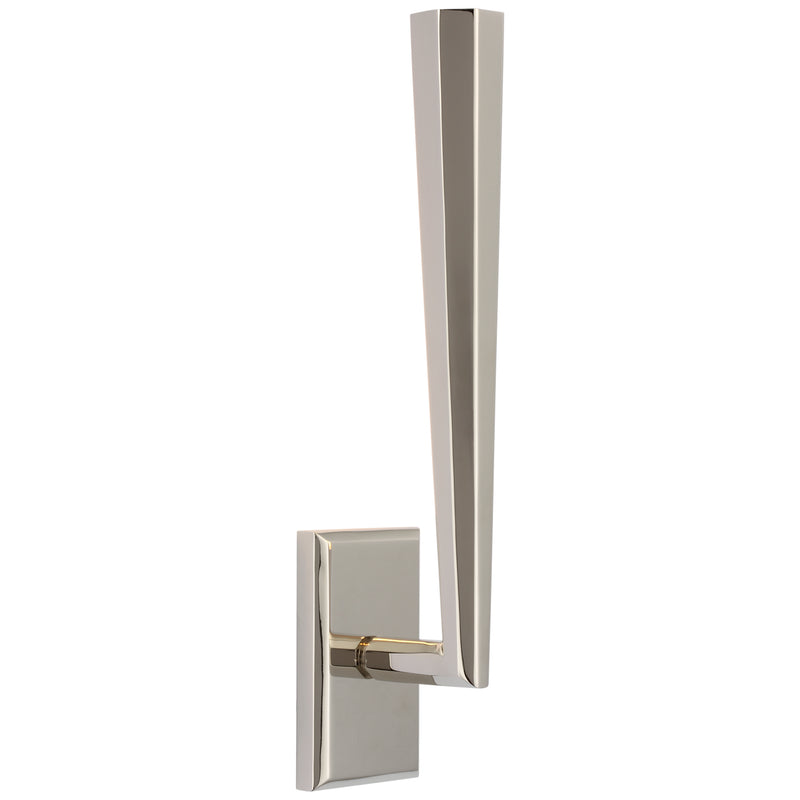 Visual Comfort Signature TOB 2712PN LED Wall Sconce, Polished Nickel