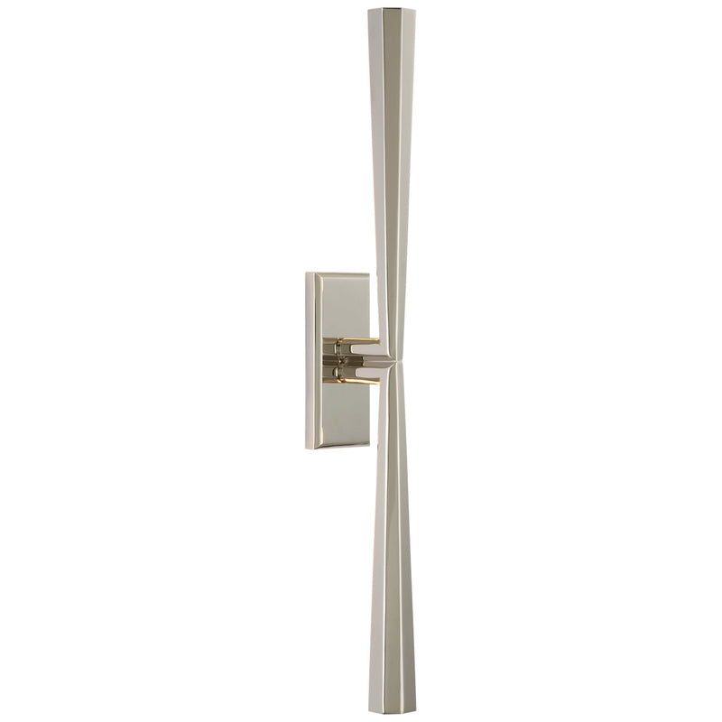 Visual Comfort Signature TOB 2716PN LED Wall Sconce, Polished Nickel