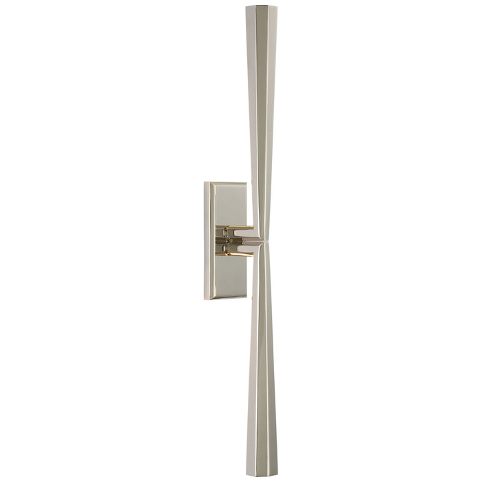 Visual Comfort Signature TOB 2716PN LED Wall Sconce, Polished Nickel