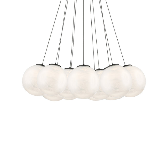 Modern Forms PD-28812-BK LED Chandelier, Black