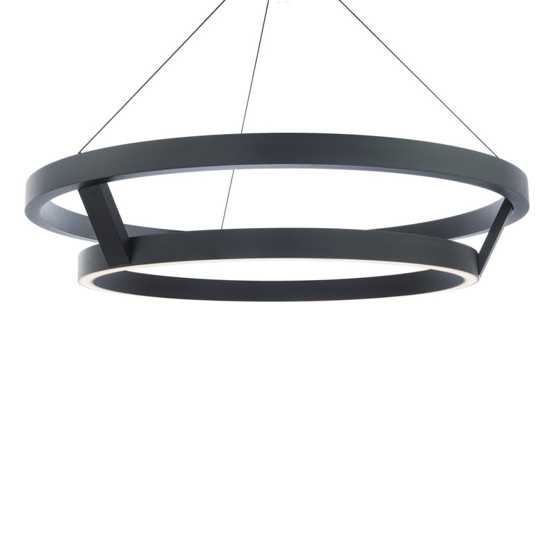 Modern Forms PD-32242-BK LED Chandelier, Black