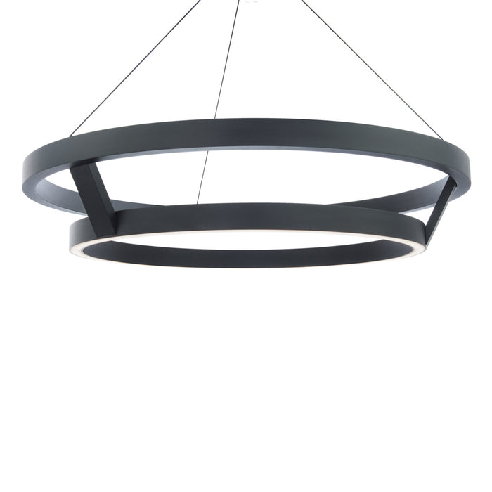 Modern Forms PD-32242-BK LED Chandelier, Black