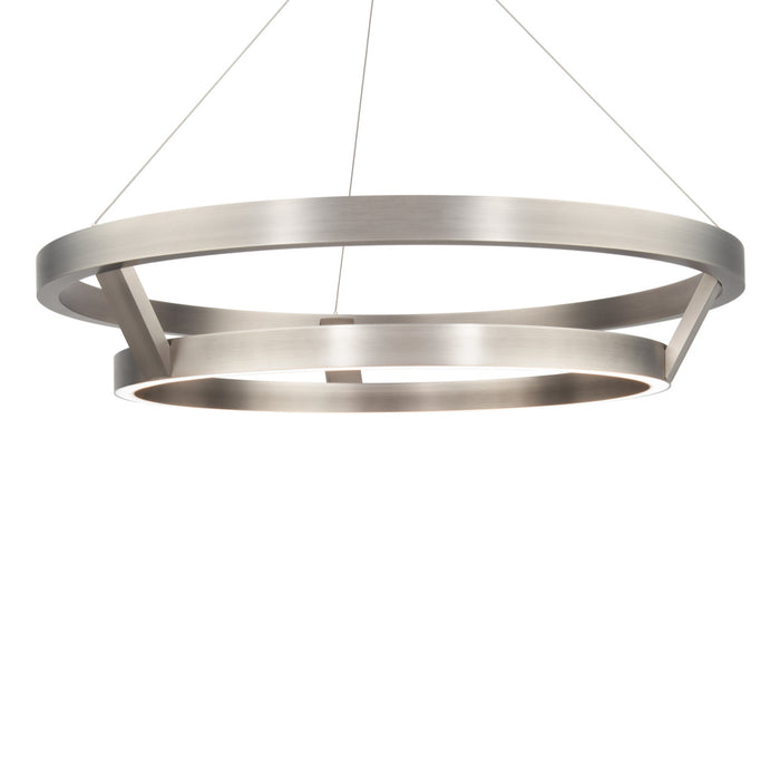 Modern Forms PD-32242-BN LED Chandelier, Brushed Nickel