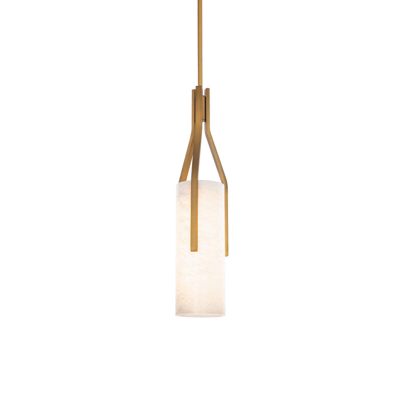 Modern Forms PD-40222-AB LED Chandelier, Aged Brass