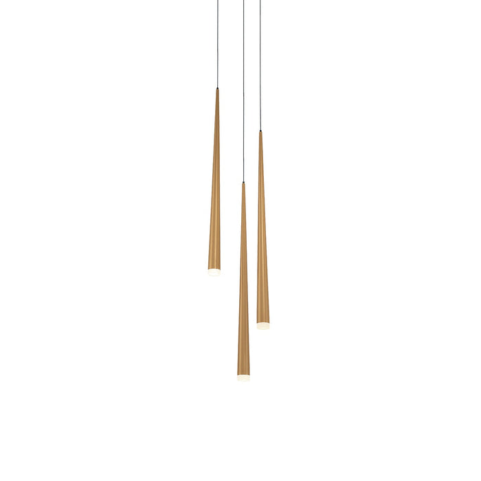 Modern Forms PD-41803R-AB LED Pendant, Aged Brass