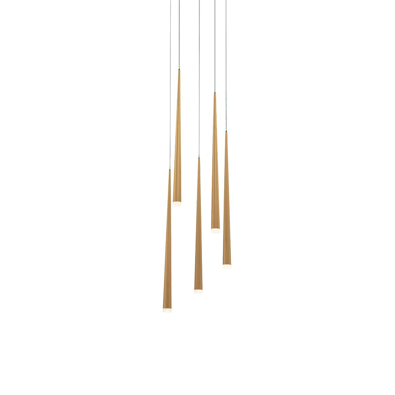 Modern Forms PD-41805R-AB LED Pendant, Aged Brass