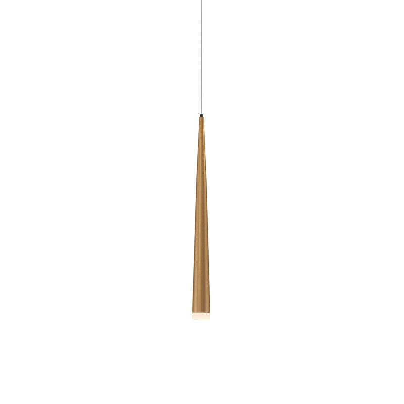 Modern Forms PD-41819-AB LED Mini Pendant, Aged Brass