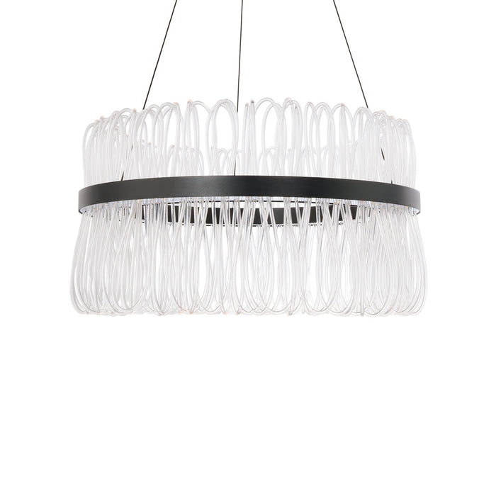 Modern Forms PD-48226-BK LED Chandelier, Black