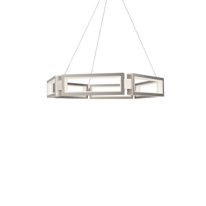 Modern Forms PD-50835-BN LED Chandelier, Brushed Nickel