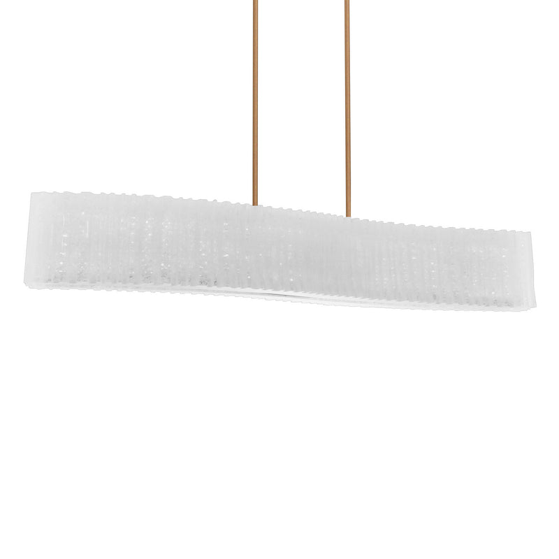 Modern Forms PD-70148-AB LED Chandelier, Aged Brass