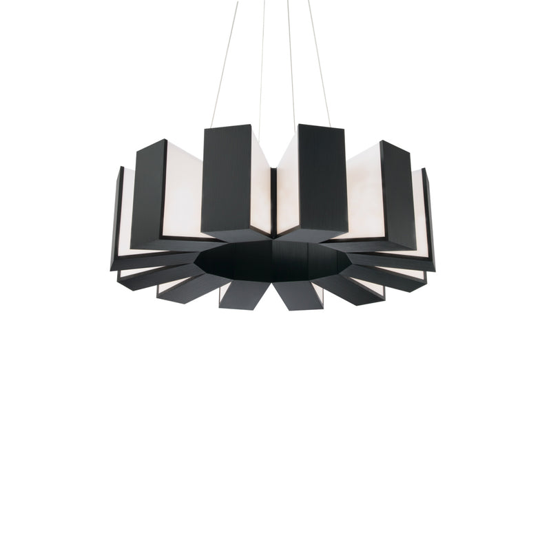Modern Forms PD-75934-BK LED Chandelier, Black