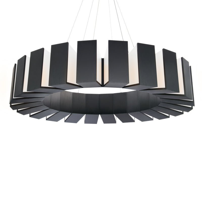 Modern Forms PD-75950-BK LED Chandelier, Black