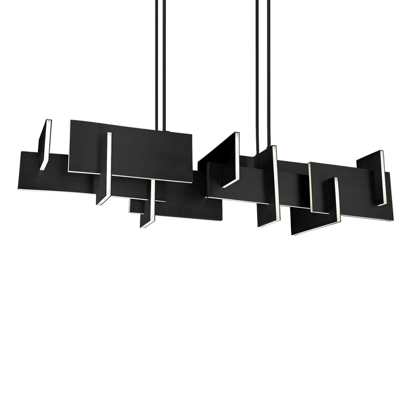 Modern Forms PD-79058-BK LED Linear Pendant, Black