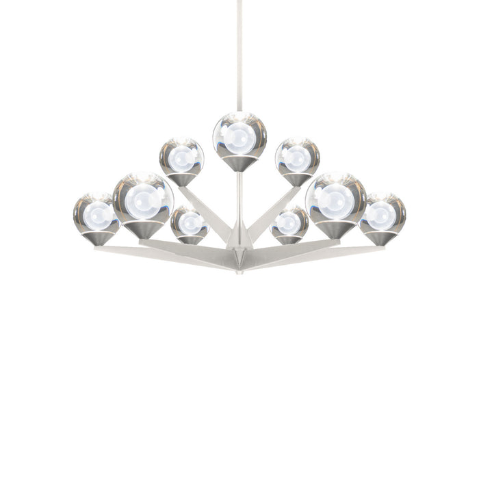 Modern Forms PD-82027-SN LED Chandelier, Satin Nickel