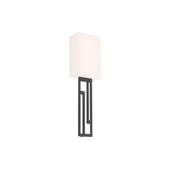Modern Forms WS-26222-35-BK LED Wall Sconce, Black