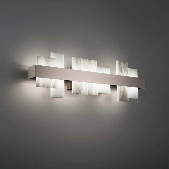 Modern Forms WS-68127-BN LED Bath Light, Brushed Nickel