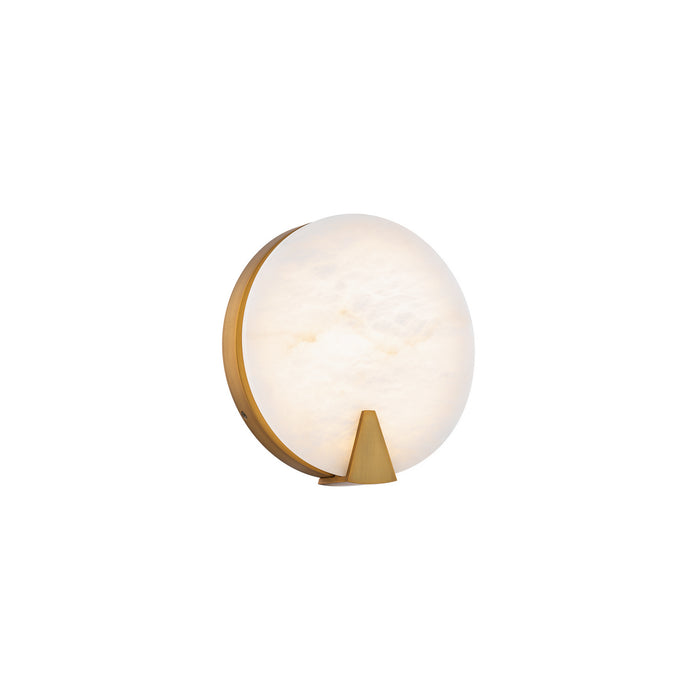 Modern Forms WS-72210-AB LED Wall Sconce, Aged Brass