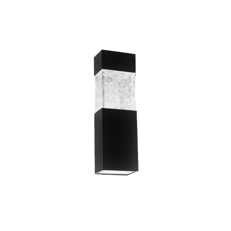 Modern Forms WS-W18218-BK LED Outdoor Wall Sconce, Black