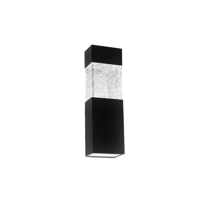 Modern Forms WS-W18218-BK LED Outdoor Wall Sconce, Black