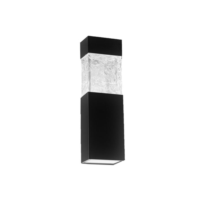 Modern Forms WS-W18224-BK LED Outdoor Wall Sconce, Black