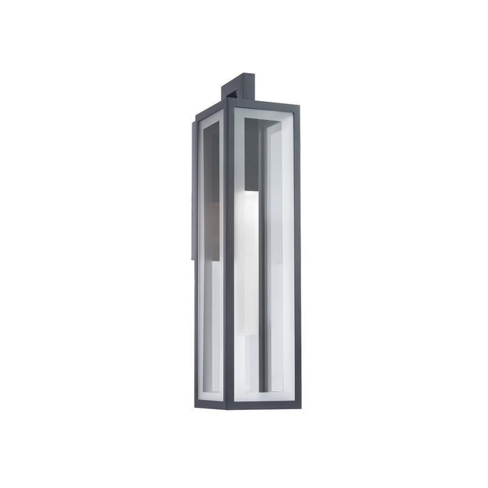 Modern Forms WS-W24225-BK LED Outdoor Wall Sconce, Black