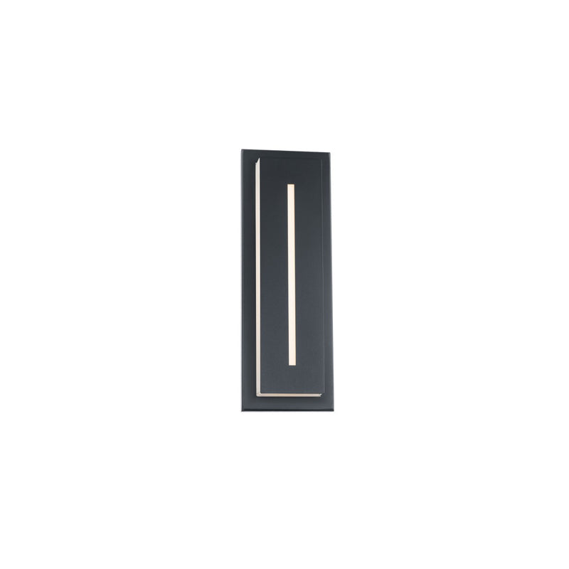 Modern Forms WS-W66216-30-BK LED Outdoor Wall Sconce, Black