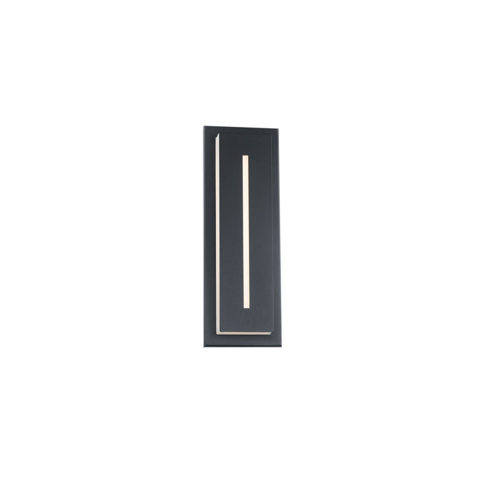 Modern Forms WS-W66216-40-BK LED Outdoor Wall Sconce, Black