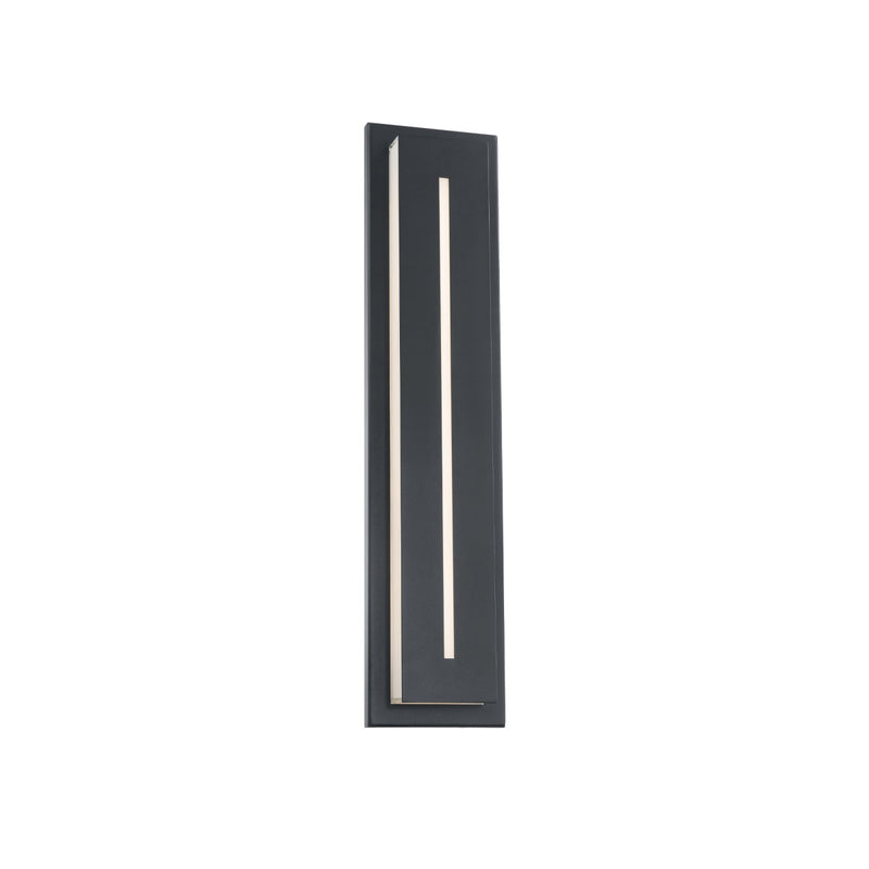 Modern Forms WS-W66226-40-BK LED Outdoor Wall Sconce, Black