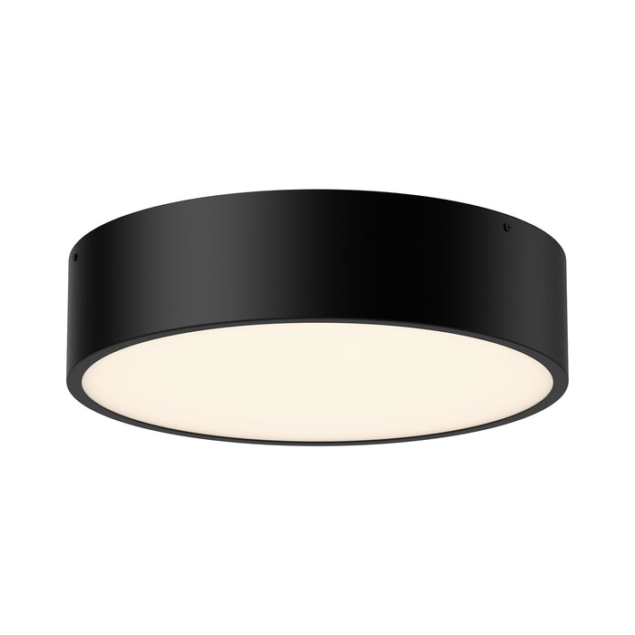 Alora FM556016MB Three Light Flush Mount, Matte Black