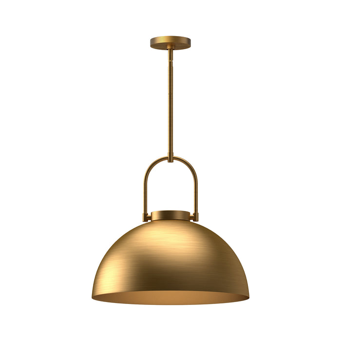 Alora PD504016AG One Light Pendant, Aged Gold