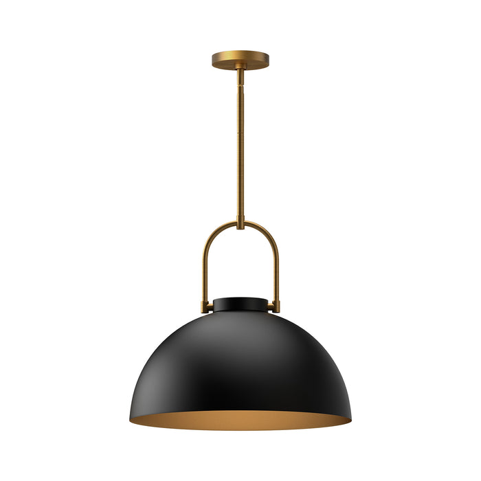 Alora PD504016MB One Light Pendant, Matte Black