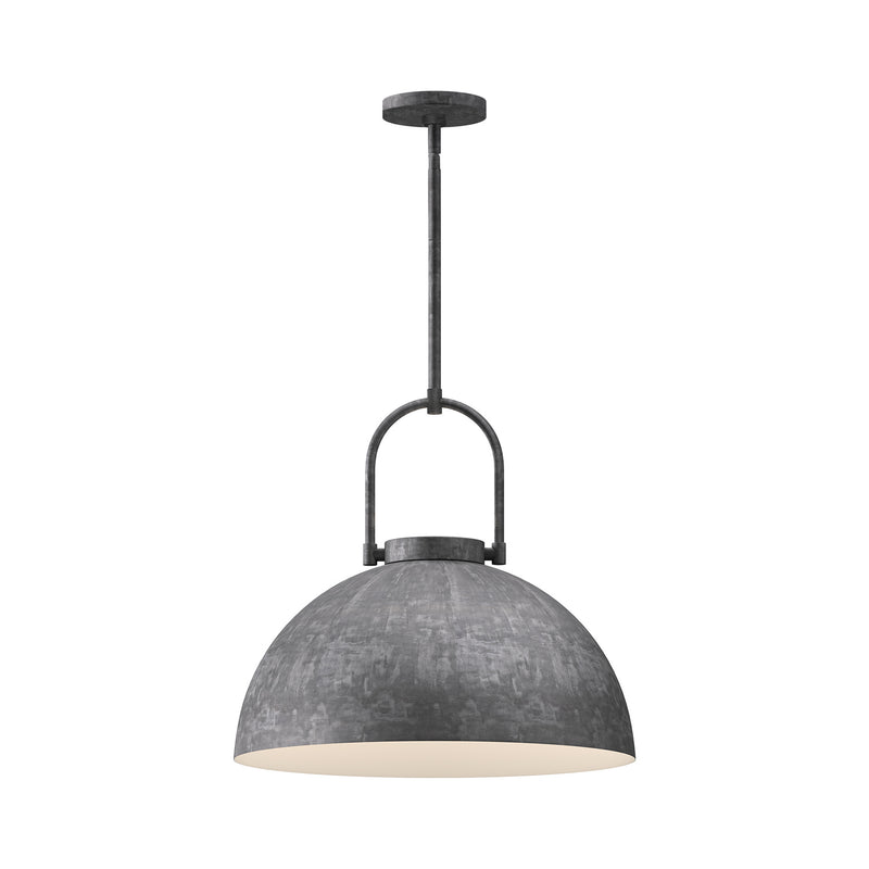 Alora PD504016SL One Light Pendant, Steel Shade