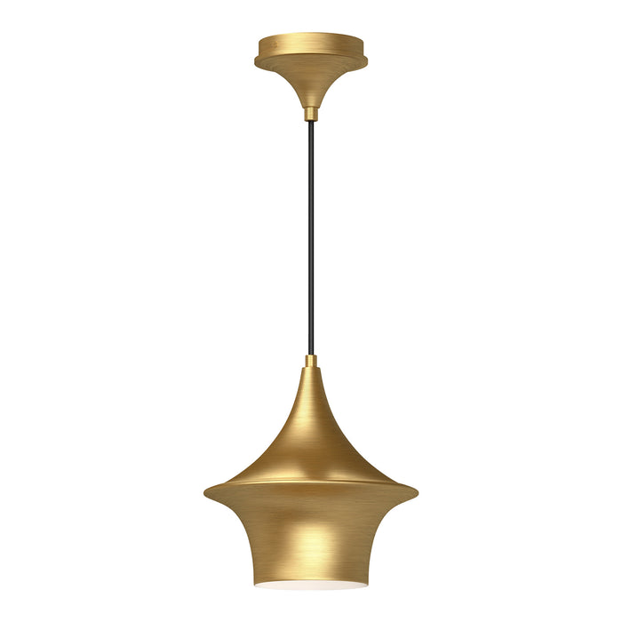 Alora PD523009BG One Light Pendant, Brushed Gold