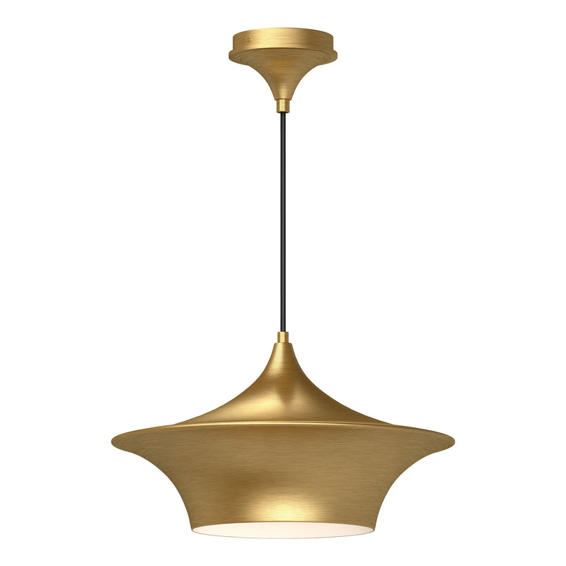 Alora PD523016BG One Light Pendant, Brushed Gold