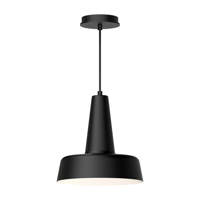 Alora PD527811MB One Light Pendant, Matte Black