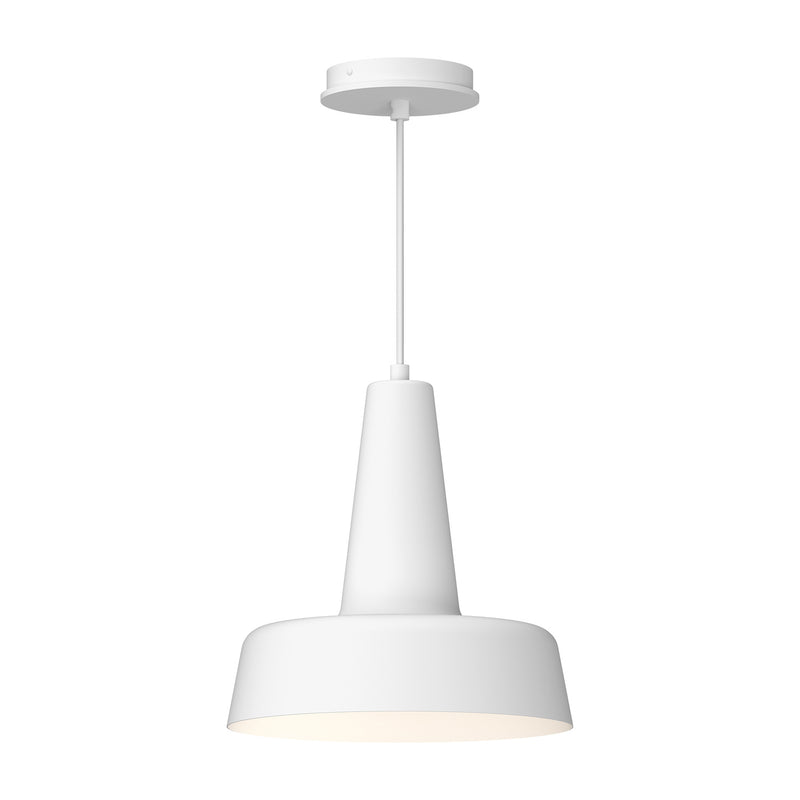 Alora PD527811WH One Light Pendant, White