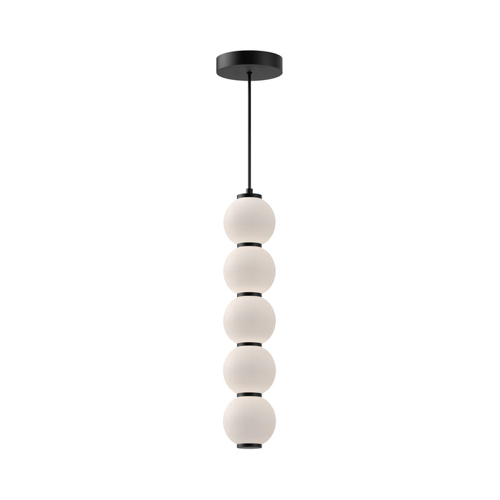 Alora PD531515MBOP LED Pendant, Matte Black/Opal Matte Glass