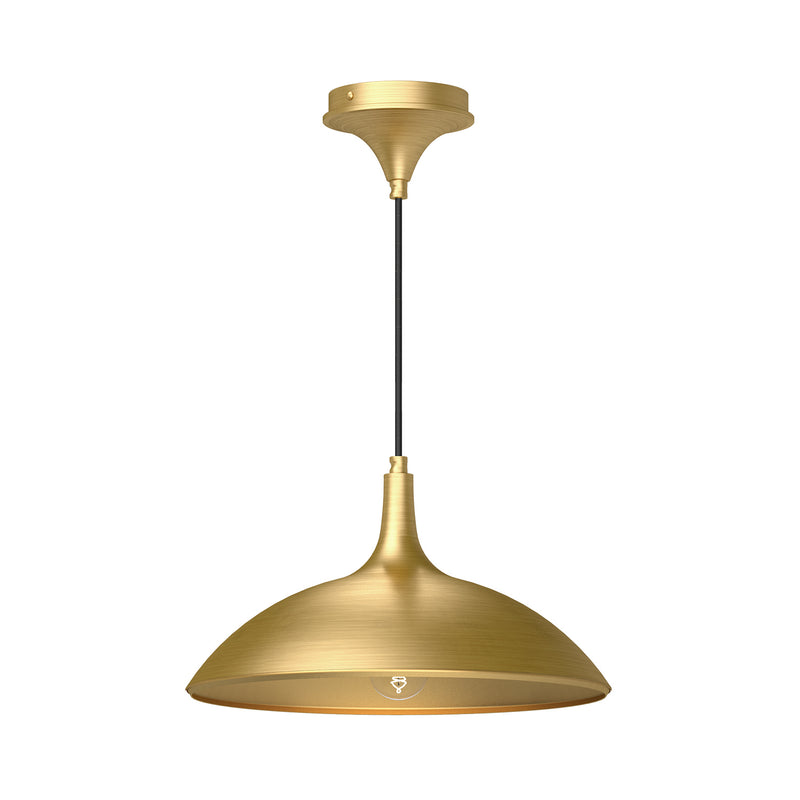 Alora PD627914BG One Light Pendant, Brushed Gold